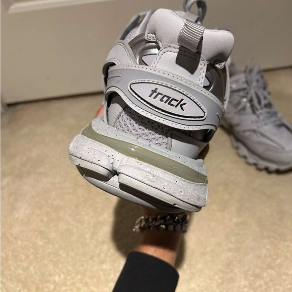 Balenciaga Gray Track Sneakers - Picture 3 of 10